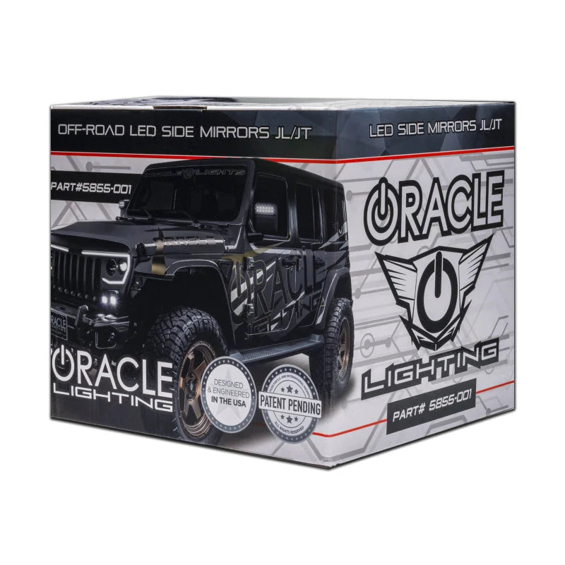 Oracle Lighting LED Off-Road Side Mirrors for Jeep Wrangler JL / Gladiator JT - Additional View 6
