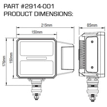 Load image into Gallery viewer, Oracle Lighting Multifunction LED Plow Headlight with Heated Lens 5700K - Additional View 13