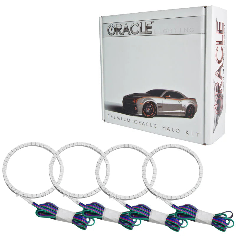 Oracle Lincoln MKZ 06-08 Halo Kit - ColorSHIFT w/ Simple Controller - Back View