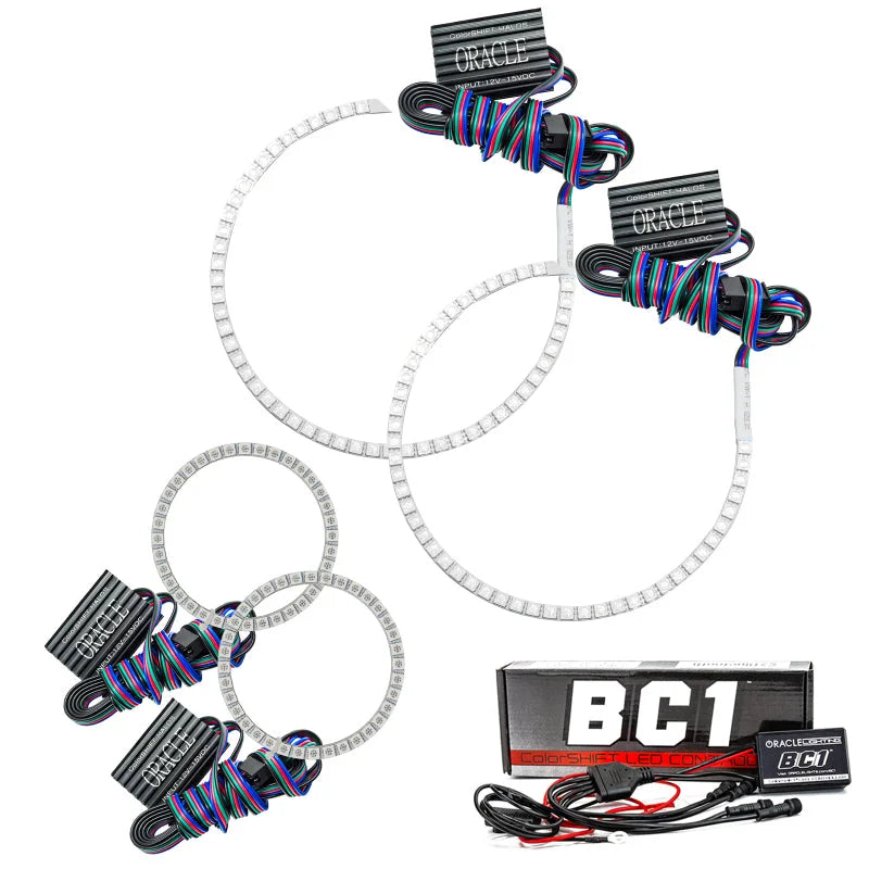Oracle Lincoln Mark LT 06-07 Halo Kit - ColorSHIFT w/ BC1 Controller - Main Product View