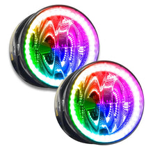 Load image into Gallery viewer, Oracle Lincoln Navigator 03-05 LED Fog Halo Kit - ColorSHIFT - Side View