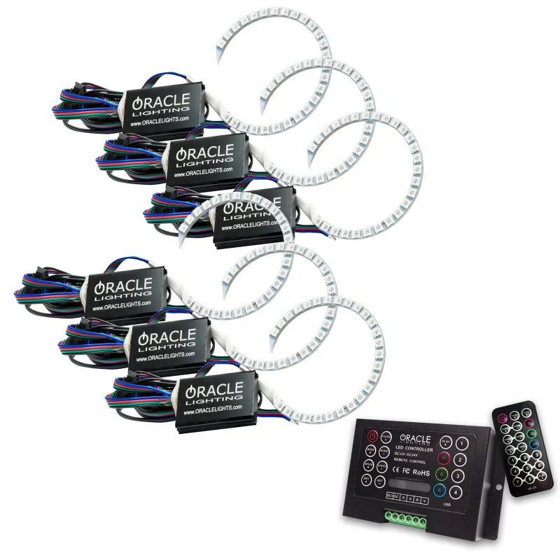 Oracle Mazda 3 04-09 Halo Kit - ColorSHIFT w/ 2.0 Controller - Main Product View