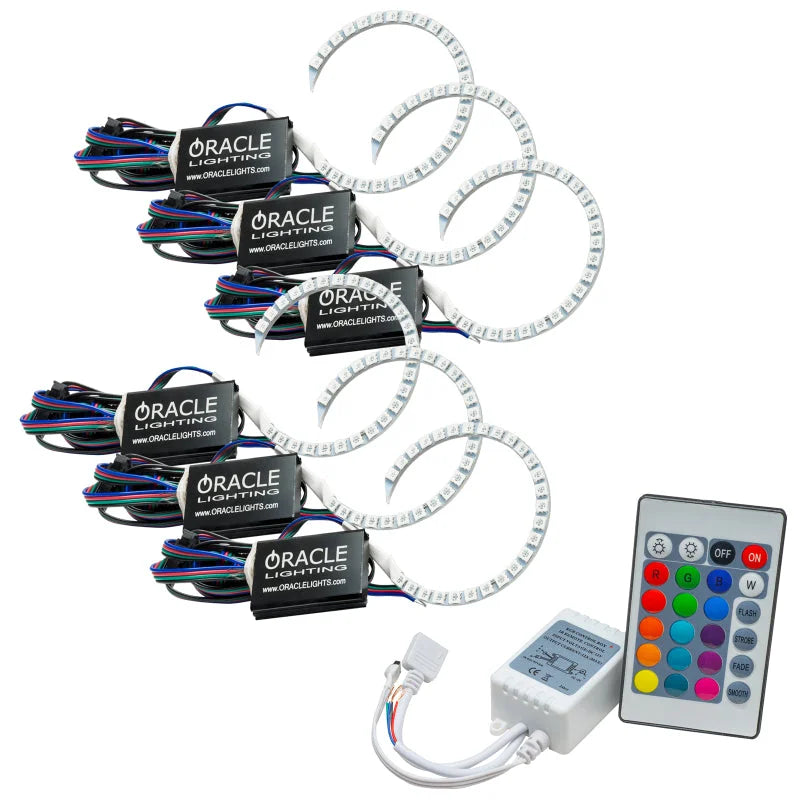 Oracle Mazda 3 04-09 Halo Kit - ColorSHIFT w/ Simple Controller - Main Product View