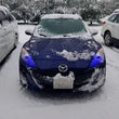 Load image into Gallery viewer, Oracle Mazda 3 10-12 Halo Kit - ColorSHIFT w/ BC1 Controller - Back View