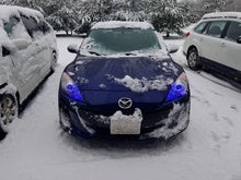 Load image into Gallery viewer, Oracle Mazda 3 10-12 Halo Kit - ColorSHIFT w/ BC1 Controller - Back View