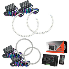 Load image into Gallery viewer, Oracle Mercedes Benz C-Class 08-11 Halo Kit - ColorSHIFT w/ 2.0 Controller - Installation View