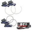 Load image into Gallery viewer, Oracle Mercedes Benz C-Class 08-11 Halo Kit - ColorSHIFT w/ BC1 Controller - Main Product View