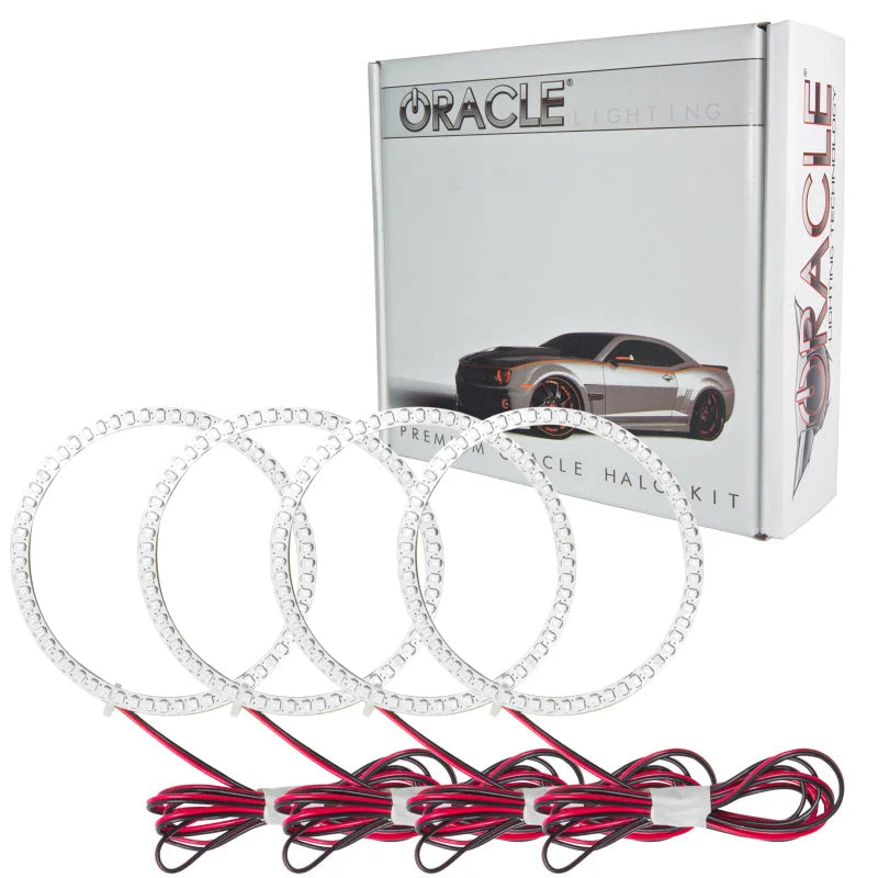 Oracle Mercedes GL 450 07-12 LED Halo Kit - Red - Side View