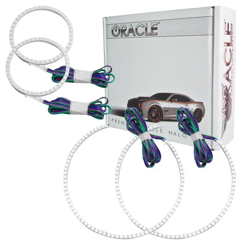 Oracle Mini Cooper 09-13 Halo Kit - ColorSHIFT w/ Simple Controller - Back View