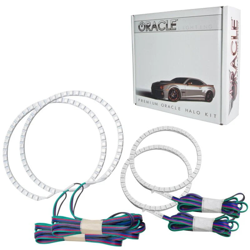 Oracle Nissan Altima Sedan 10-12 Halo Kit - ColorSHIFT w/ BC1 Controller - Back View