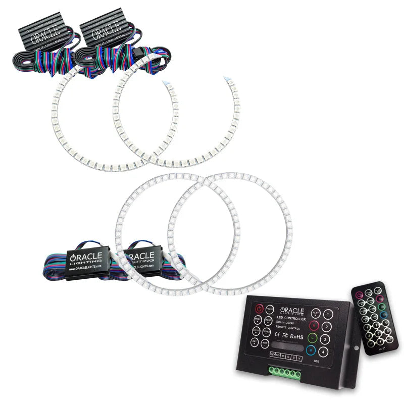 Oracle Nissan Armada 08-15 Halo Kit - ColorSHIFT w/ 2.0 Controller - Main Product View