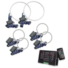 Load image into Gallery viewer, Oracle Nissan Frontier 01-04 Halo Kit - Triple - ColorSHIFT w/ 2.0 Controller - Main Product View