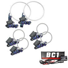 Load image into Gallery viewer, Oracle Nissan Frontier 01-04 Halo Kit - Triple - ColorSHIFT w/ BC1 Controller - Main Product View