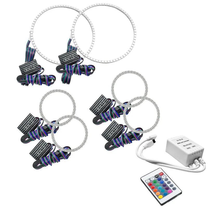Oracle Nissan Frontier 01-04 Halo Kit - Triple - ColorSHIFT w/ Simple Controller - Main Product View