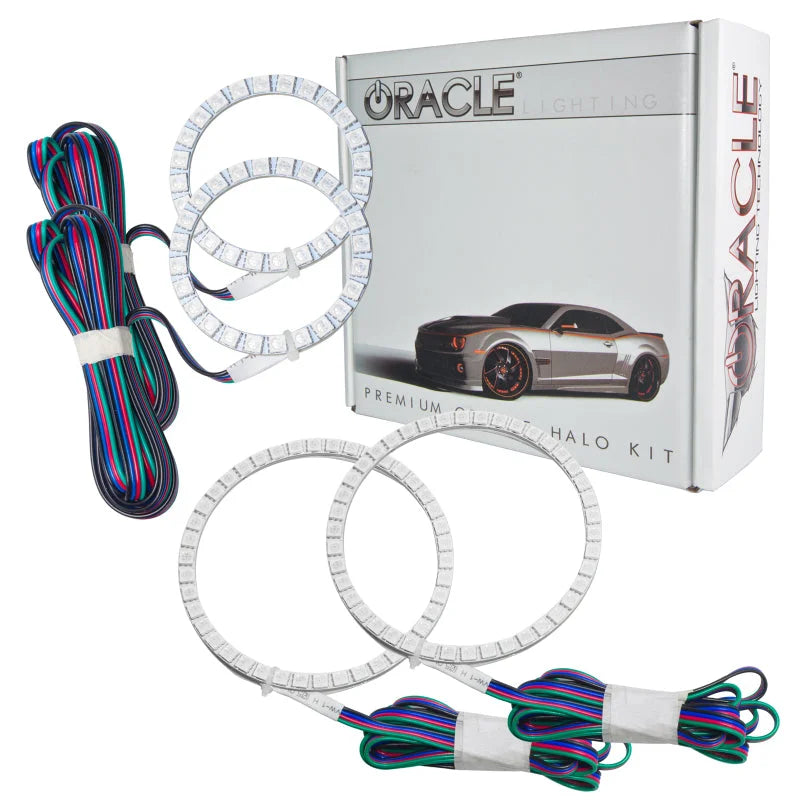 Oracle Nissan GT-R 09-13 Halo Kit - ColorSHIFT w/ 2.0 Controller - Side View