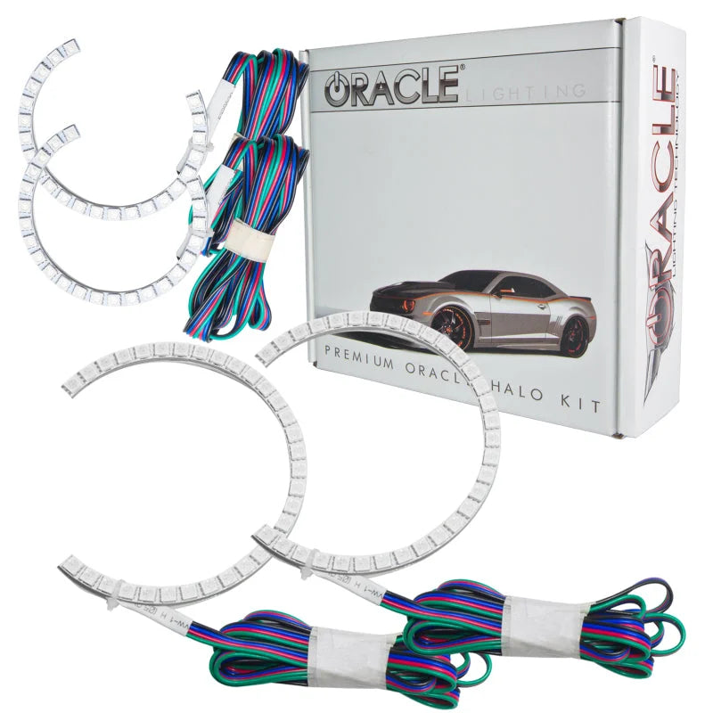 Oracle Nissan Maxima 04-06 Halo Kit - ColorSHIFT w/ 2.0 Controller - Back View