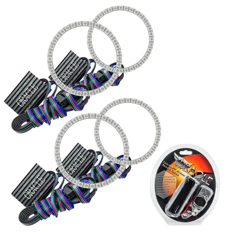 Oracle Nissan Maxima 09-13 Halo Kit - ColorSHIFT - Installation View