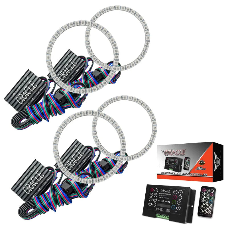 Oracle Nissan Maxima 09-13 Halo Kit - ColorSHIFT w/ 2.0 Controller - Additional View 5