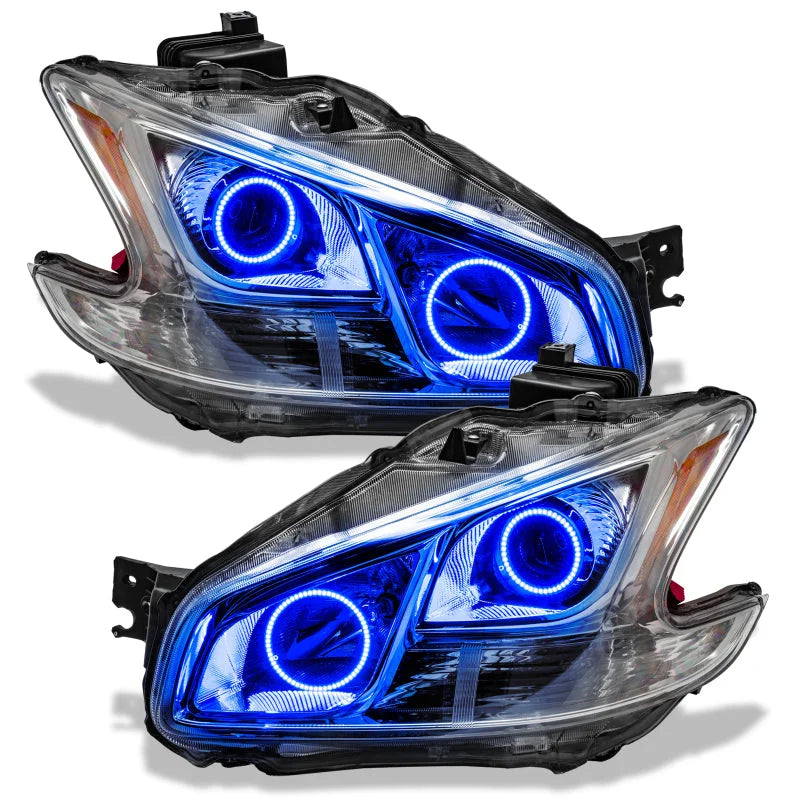 Oracle Nissan Maxima 09-13 Halo Kit - ColorSHIFT w/o Controller - Side View