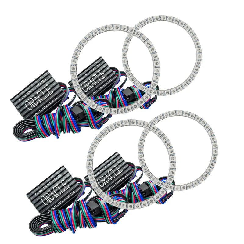 Oracle Nissan Maxima 09-13 Halo Kit - ColorSHIFT w/o Controller - Additional View 5