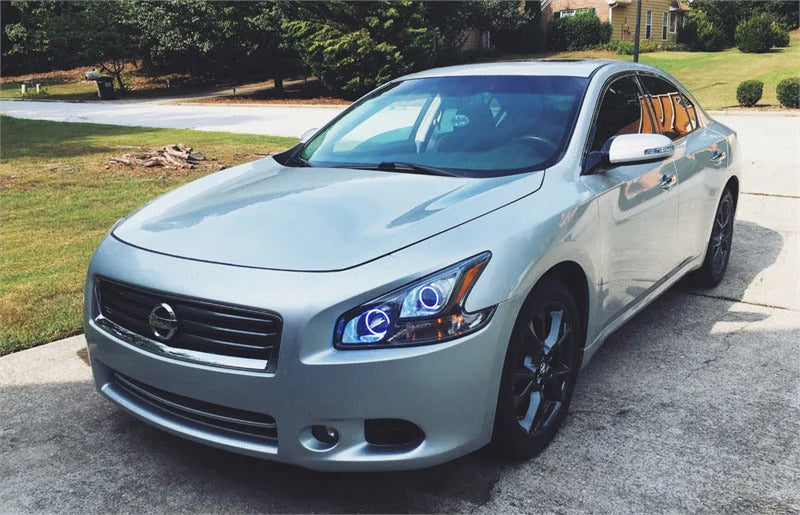 Oracle Nissan Maxima 09-13 LED Halo Kit - White - Side View