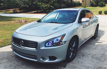 Load image into Gallery viewer, Oracle Nissan Maxima 09-13 LED Halo Kit - White - Side View