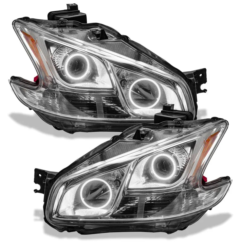 Oracle Nissan Maxima 09-13 LED Halo Kit - White - Back View