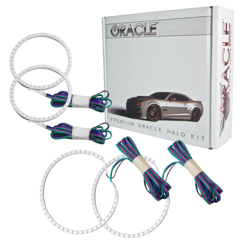 Oracle Nissan Titan 04-07 Halo Kit - ColorSHIFT w/ 2.0 Controller - Side View