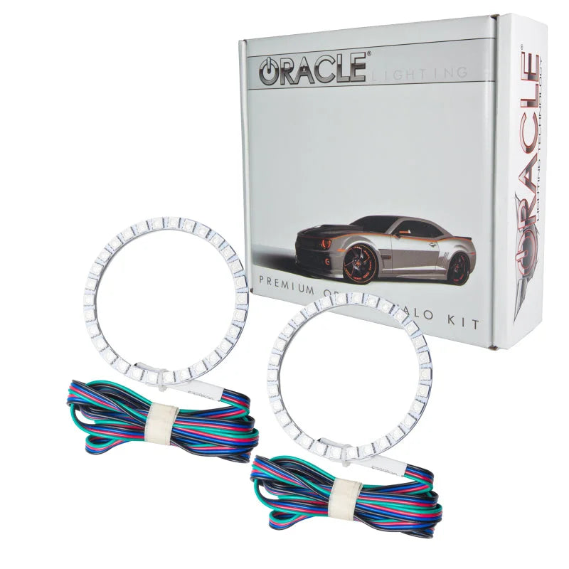 Oracle Nissan Xterra 02-04 LED Fog Halo Kit - ColorSHIFT - Side View