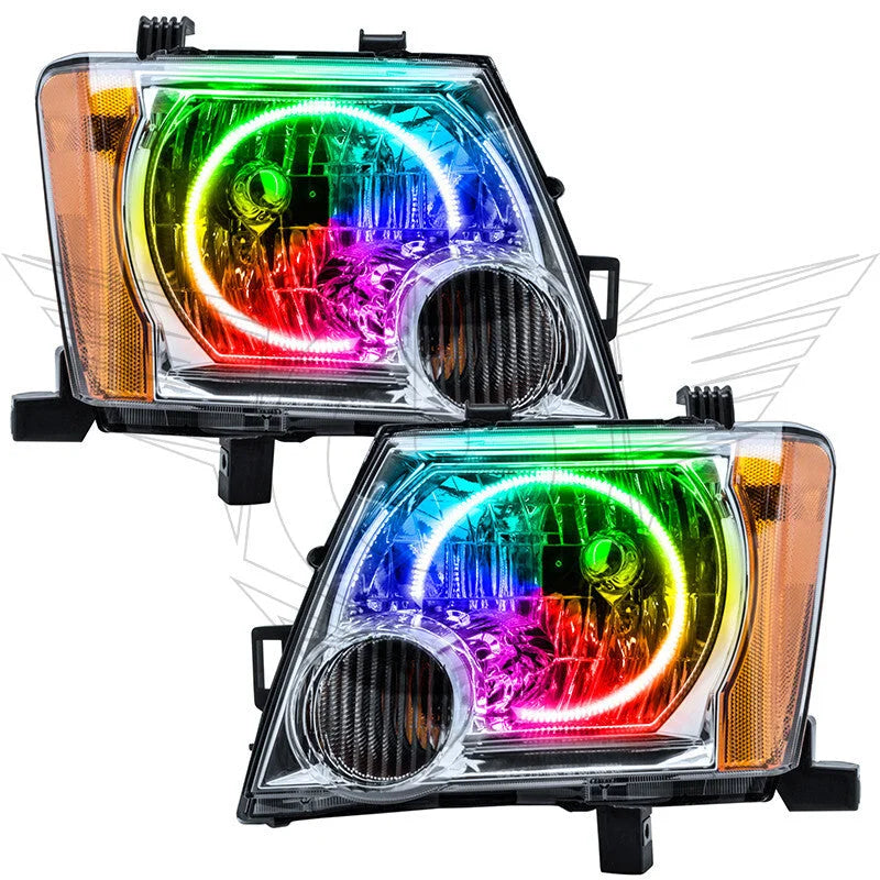 Oracle Nissan Xterra 05-14 Halo Kit - ColorSHIFT w/o Controller - Side View
