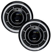 Load image into Gallery viewer, Oracle Oculus 7in Bi-LED Projector Headlights for Jeep Wrangler JK - 6000K - Installation View