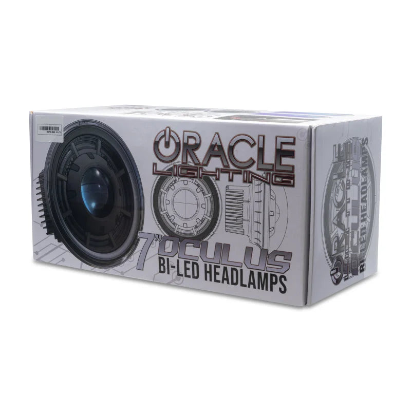 Oracle Oculus 7in Bi-LED Projector Headlights for Jeep Wrangler JK - 6000K - Additional View 14