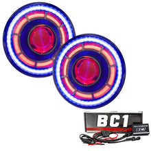 Load image into Gallery viewer, Oracle Oculus 7in ColorSHIFT Bi-LED Projector Headlights for Jeep Wrangler JK - Main Product View