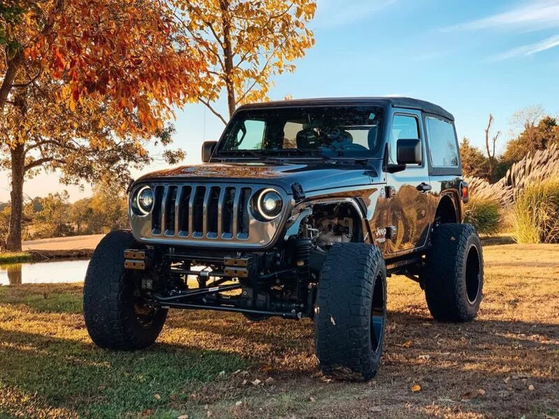 Oracle Oculus Bi-LED Projector Headlights for Jeep JL/Gladiator JT - Matte Blk - 5500K - Additional View 10