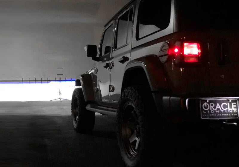 Oracle Oculus Bi-LED Projector Headlights for Jeep JL/Gladiator JT - w/o Controller - Installation View