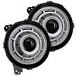 Load image into Gallery viewer, Oracle Oculus Bi-LED Projector Headlights for Jeep JL/Gladiator JT Satin Silver 5500K - Main Product View