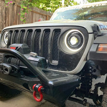 Load image into Gallery viewer, Oracle Oculus Bi-LED Projector Headlights for Jeep JL/Gladiator JT Satin Silver 5500K - Additional View 6