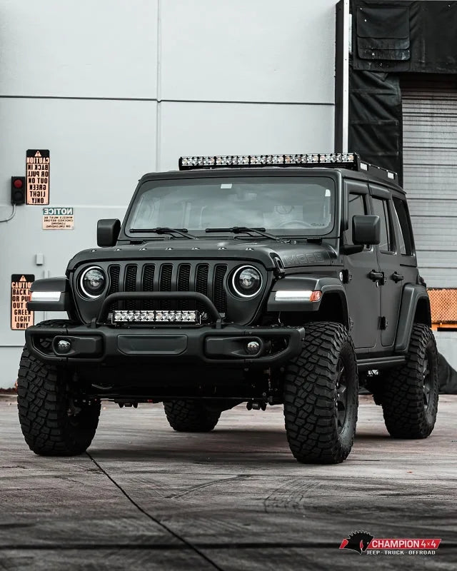 Oracle Oculus Bi-LED Projector Headlights for Jeep JL/Gladiator JT Satin Silver 5500K - Additional View 13