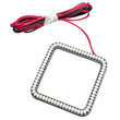 Load image into Gallery viewer, Oracle Off-Road 3in Square WP LED Halo - White - Side View