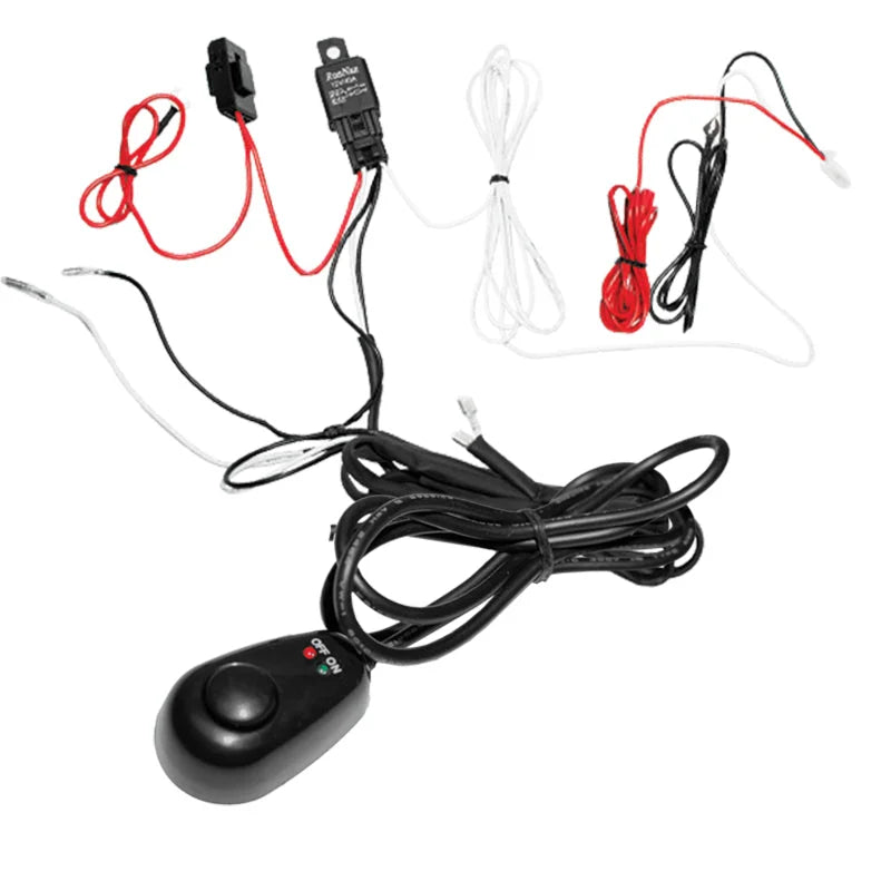 Oracle Off-Road 40A Double Light Harness - Light Duty - Side View