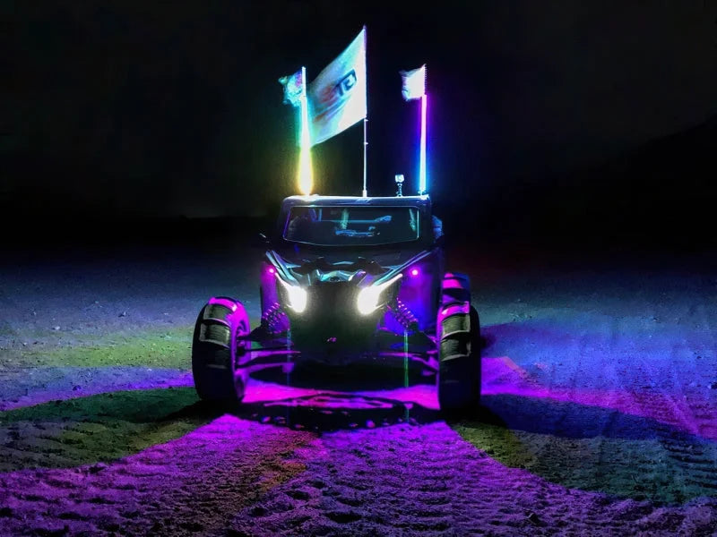 Oracle Off-Road 4ft LED Whip - ColorSHIFT - Additional View 6