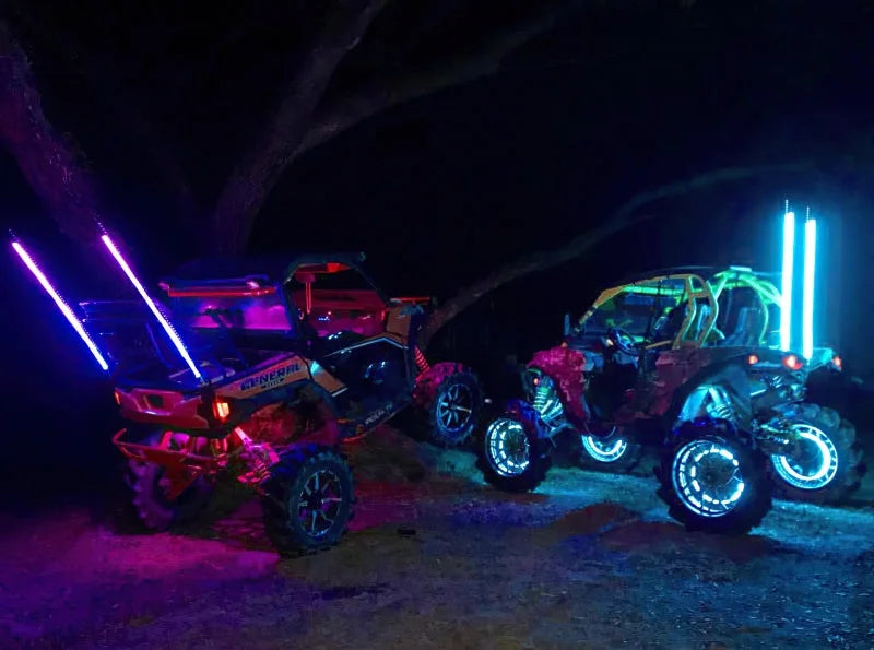 Oracle Off-Road 4ft LED Whip - ColorSHIFT - Additional View 9