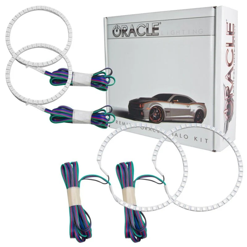 Oracle Pontiac G6 05-10 Halo Kit - ColorSHIFT w/ BC1 Controller - Back View