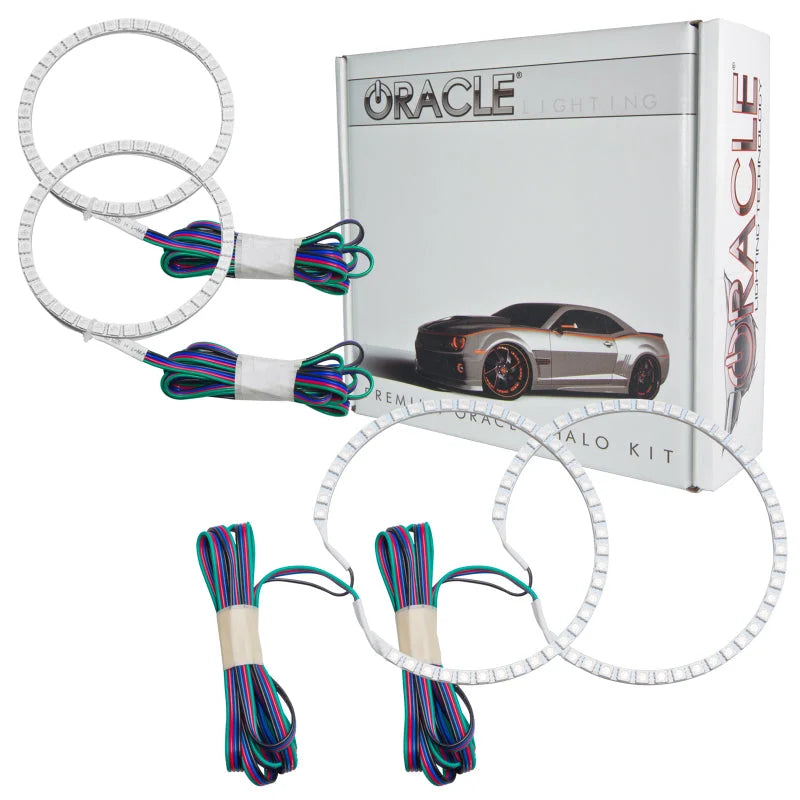 Oracle Pontiac G6 05-10 Halo Kit - ColorSHIFT w/ Simple Controller - Back View