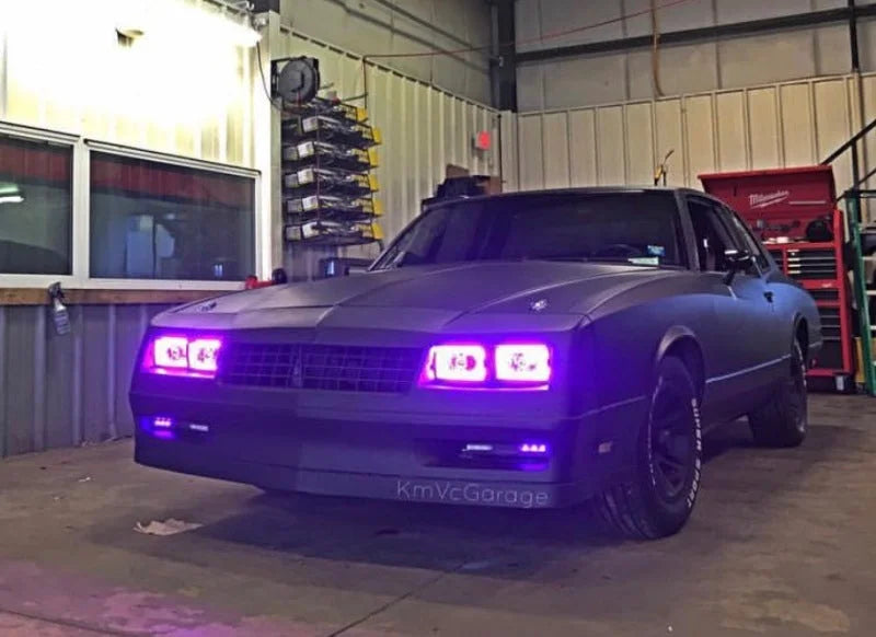 Oracle Pre-Installed Lights 4x6 IN. Sealed Beam - Blue Halo - Additional View 5