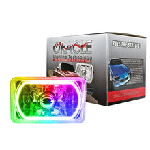 Load image into Gallery viewer, Oracle Pre-Installed Lights 4x6 IN. Sealed Beam - ColorSHIFT Halo - Main Product View