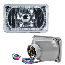 Load image into Gallery viewer, Oracle Pre-Installed Lights 4x6 IN. Sealed Beam - ColorSHIFT Halo - Additional View 5