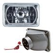 Load image into Gallery viewer, Oracle Pre-Installed Lights 4x6 IN. Sealed Beam - Red Halo - Additional View 6