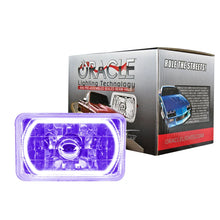 Load image into Gallery viewer, Oracle Pre-Installed Lights 4x6 IN. Sealed Beam - UV/Purple Halo - Main Product View