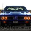 Load image into Gallery viewer, Oracle Pre-Installed Lights 5.75 IN. Sealed Beam - Amber Halo - Additional View 8